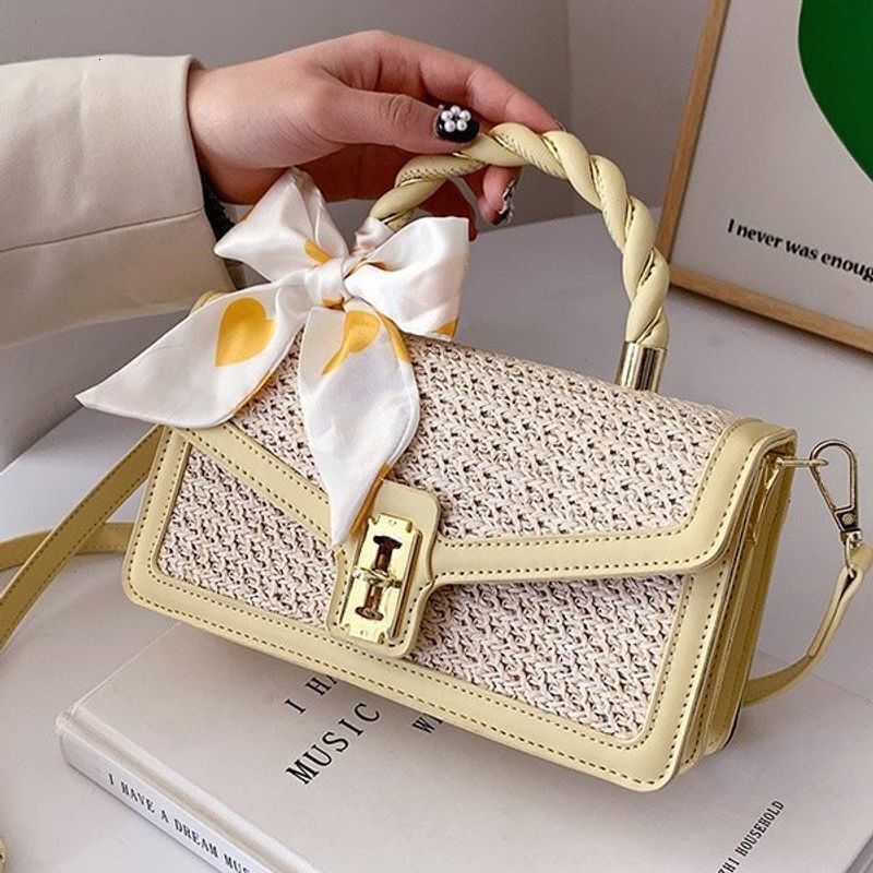 Bags Braided Chain Underarm New Versatile Shoulder Messenger Fashionable Niche Design High End Women's Bag