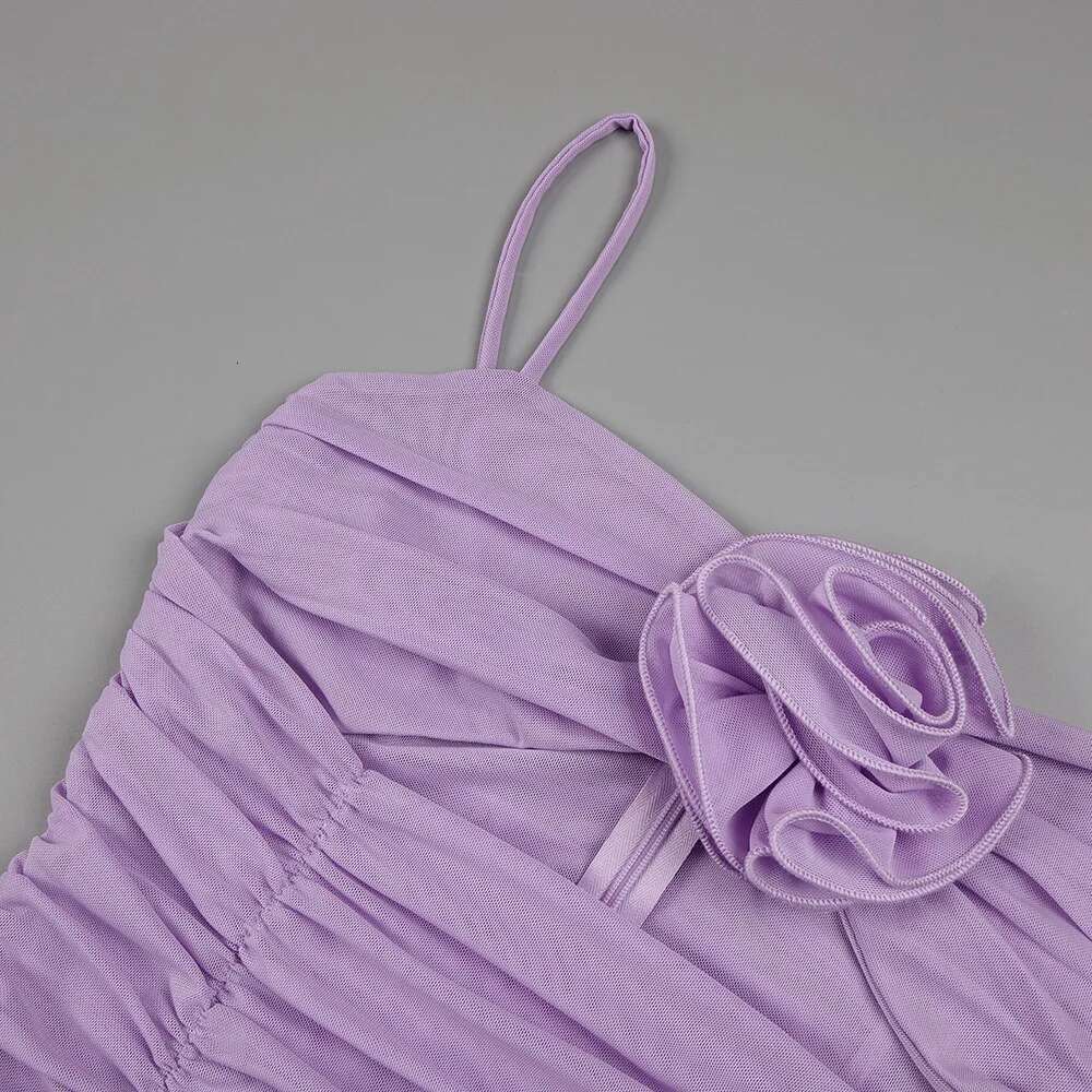 Designer mesh dress for women 2025 new style slim shoulder strap fashionable hollow mesh clothing sexy club party