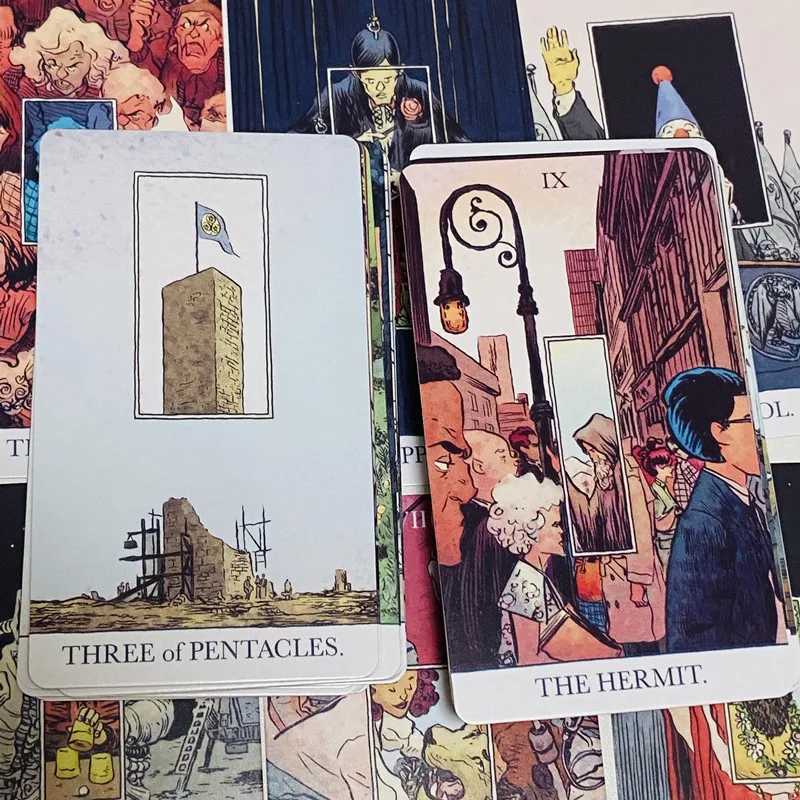 The Unveiled Tarot Cards English Version Board Game Oracle Deck Playing Cards C251114