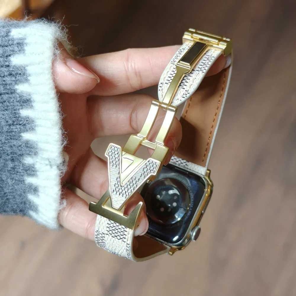 Leather Magnetic Strap For Watch tra 3 2 band 49mm 44 46 45mm 42mm 41 correa Bracelet iWatch Series 11 10 98765 SE Strap X251114