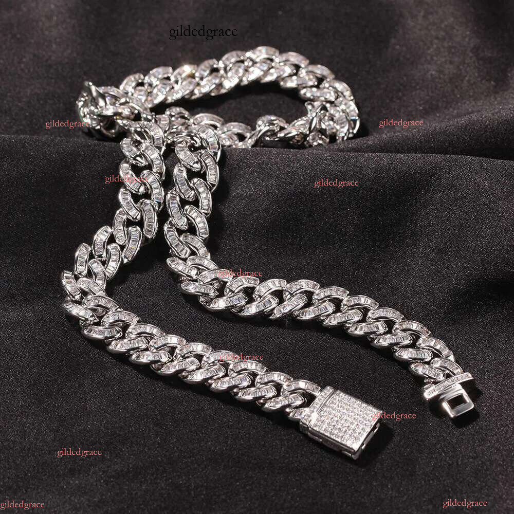 8mm/10mm/12mm/14mm/16mm Miami Cuban k Chain Stainless Steel Mens 14K Gold Chains High Polished Punk Curb Necklaces NO4