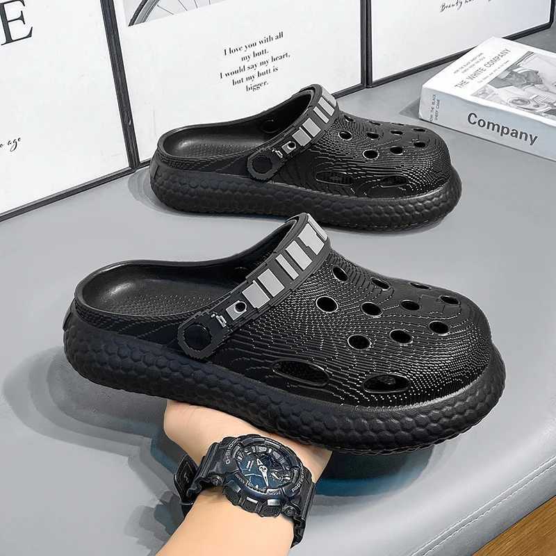 Couple style mens and womens baby head slippers for summer new style for external wear anti slip and anti odor beach dual-use sandals and slippers W25