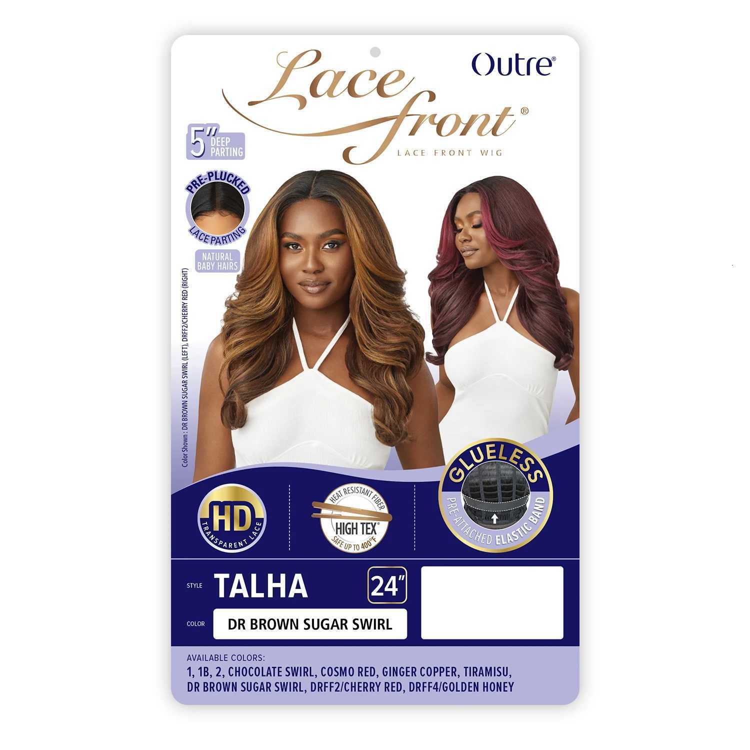 Outre HD Lace Front Synthetic Wig Glueless Talha C251114
