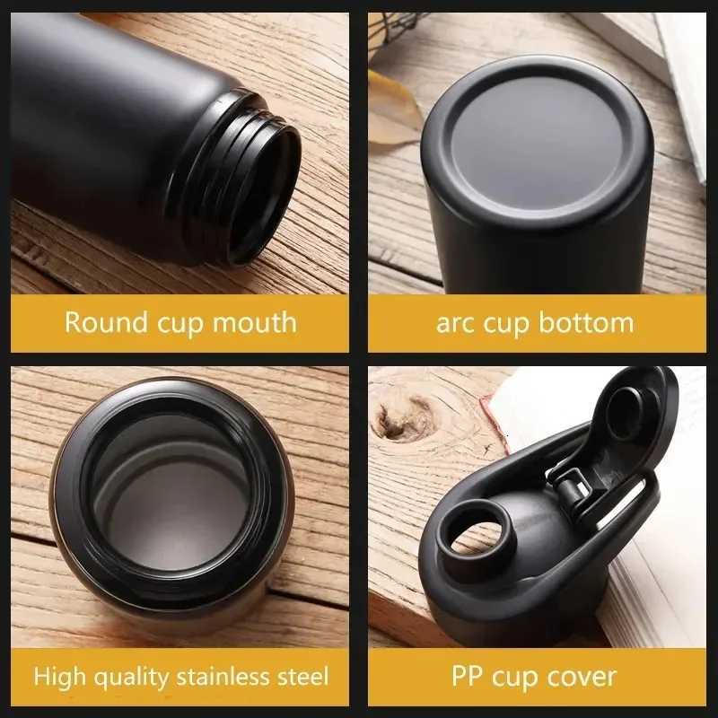 Portable Stainless Steel Water Bottle Bicycle Riding Drinking Water Bottle Outdoor Sport Travel Mug Metal Stainless Steel Bottle C251114