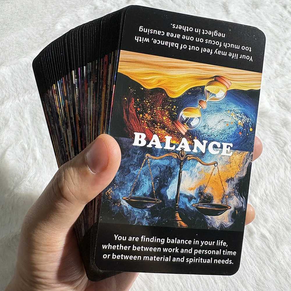 Harmony Heart Oracle Cards Love Life Relationships And Career Tarot Deck With Meaning On It 12x7cm Cards 56-Cards C251114