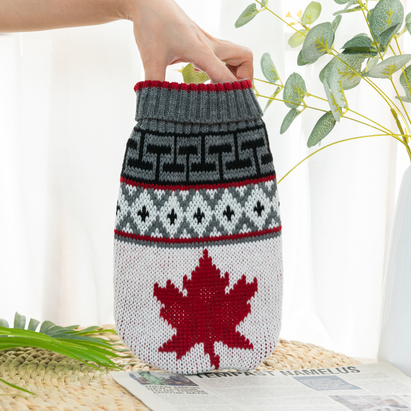 Premium Pet Clothing Collection Featuring Stylish Knitted Jackets