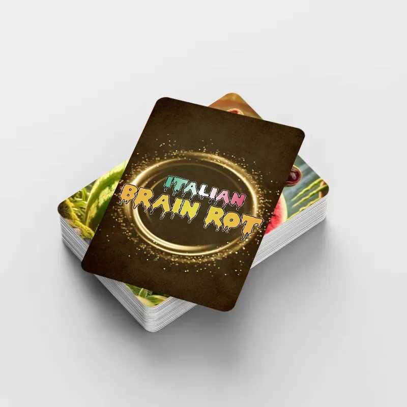 92pcs Tralalero Tralala Cards Kids Tungtung Sahur Brainrot Classic Toy Collection Card Children Party Game Birthday Gift C251114