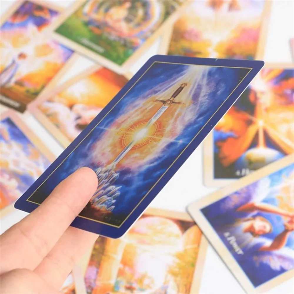 104x73cm Oracle of The Angels Healing Messages From The Angelic Realm 44 Pcs Oracle Cards C251114