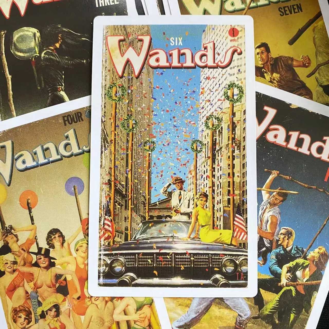 127cm Pulp Tarot 78 Pcs Cards C251114