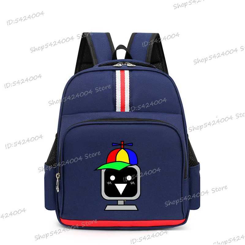 Boys Girls Funny Game Sprunki Backpack 3D Figure Cartoon Bookbag Horror Game Sprunki Shouders Bag Kindergarten Sprunki BagpackW251113