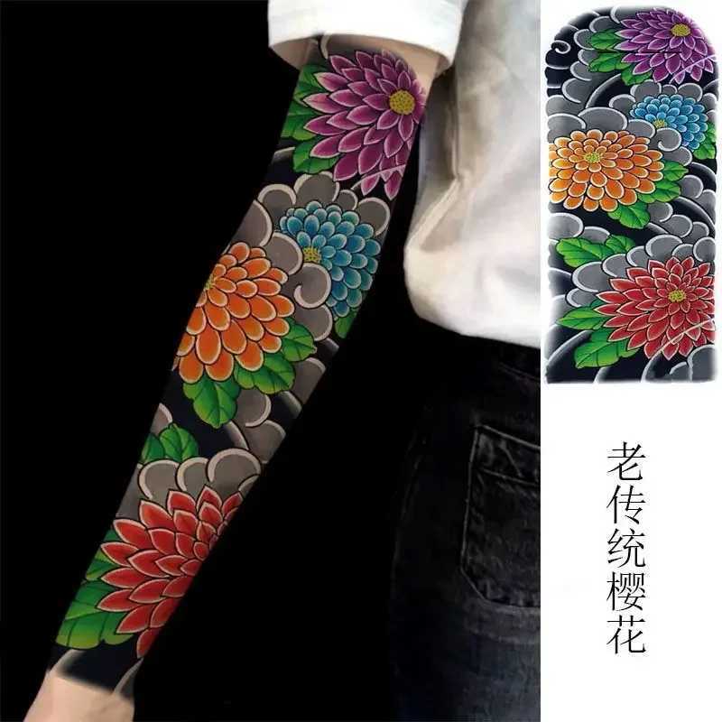 Japanese Prana Womens Tattoo Mens Dragon Art Temporary Tattoo Waterproof Fake Tattoo Arm Durable Punk Tattoo StickersXJ25414