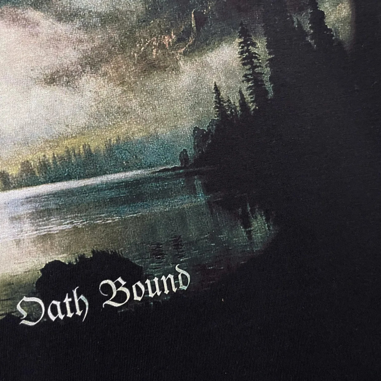 Summoning Heavy Metal West Street Skateboarding Green Summer T-shirt Loose Casual T-shirt Men Women 250411