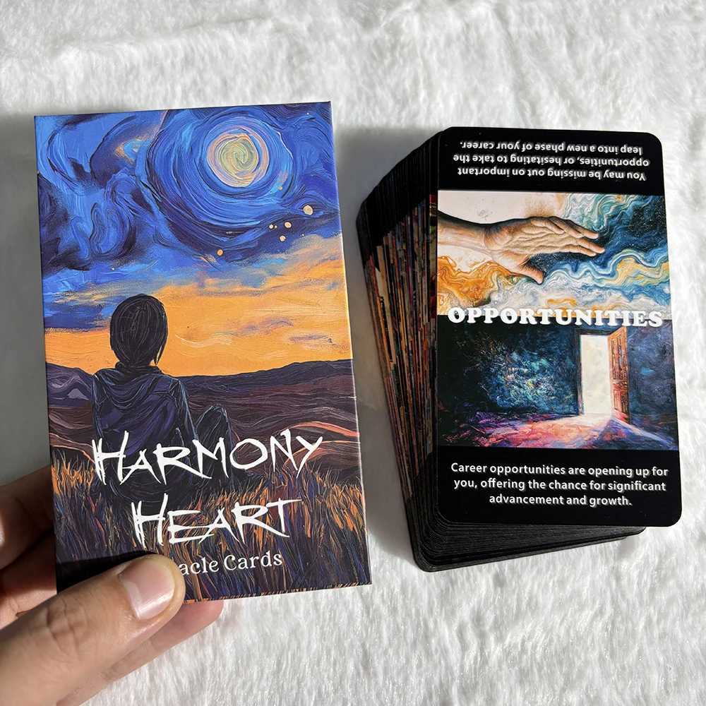 Harmony Heart Oracle Cards Love Life Relationships And Career Tarot Deck With Meaning On It 12x7cm Cards 56-Cards C251114