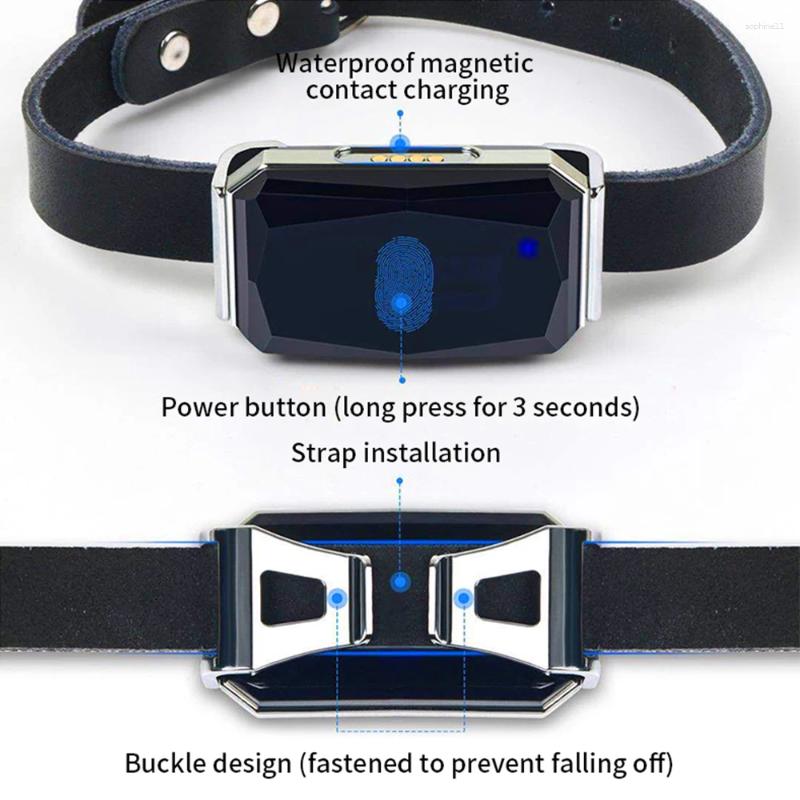 Update Pet Locator GPS Wearable Smart Collar Tracking Waterproof Ip67 Anti-Lost Record Multifunctional For Kids Elderly