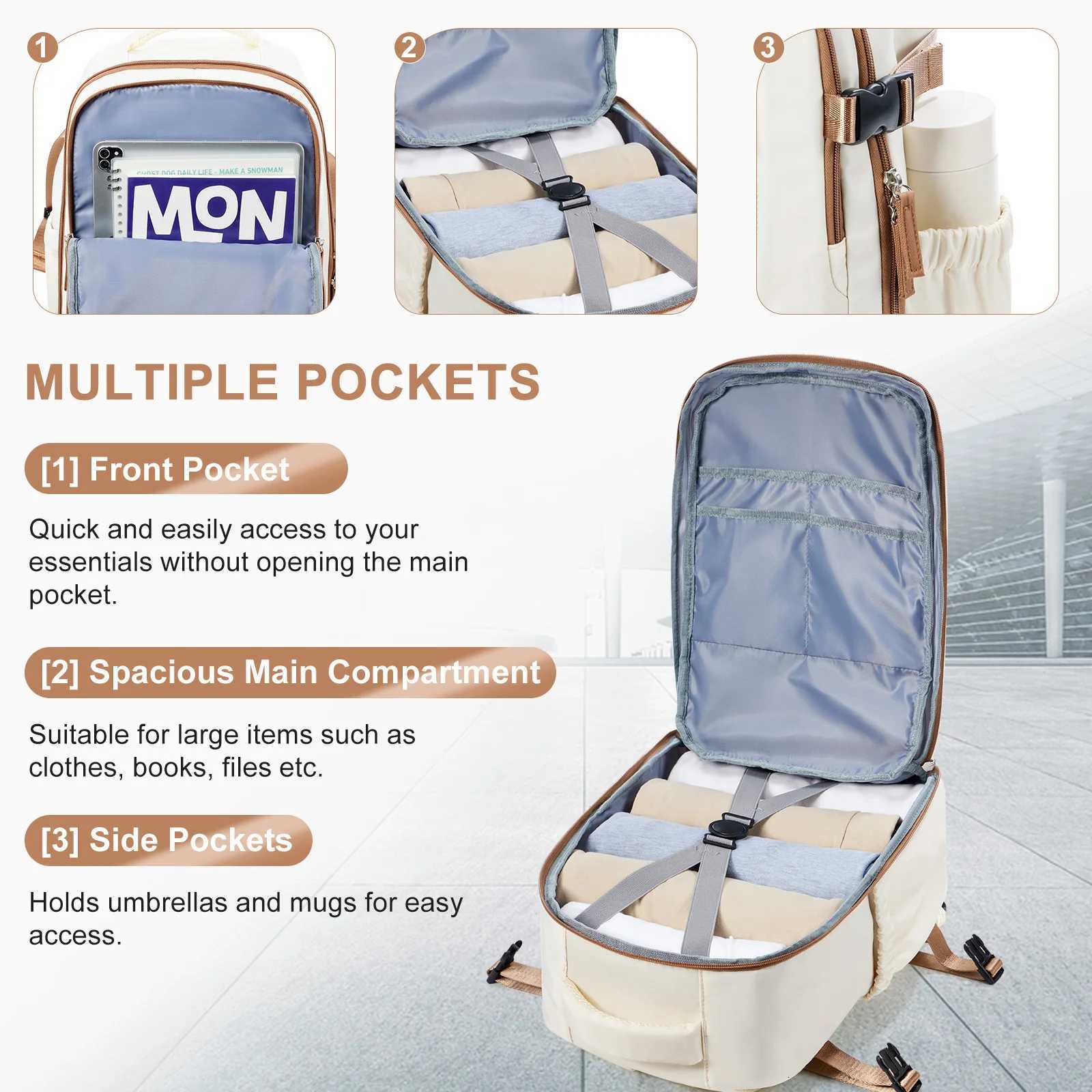 Travel Backpack Women Men Cabin Bag Airplane 40x20x25 Ryanair Backpack Business Laptop School Bag Carry on Luggage Viagem BagW251113