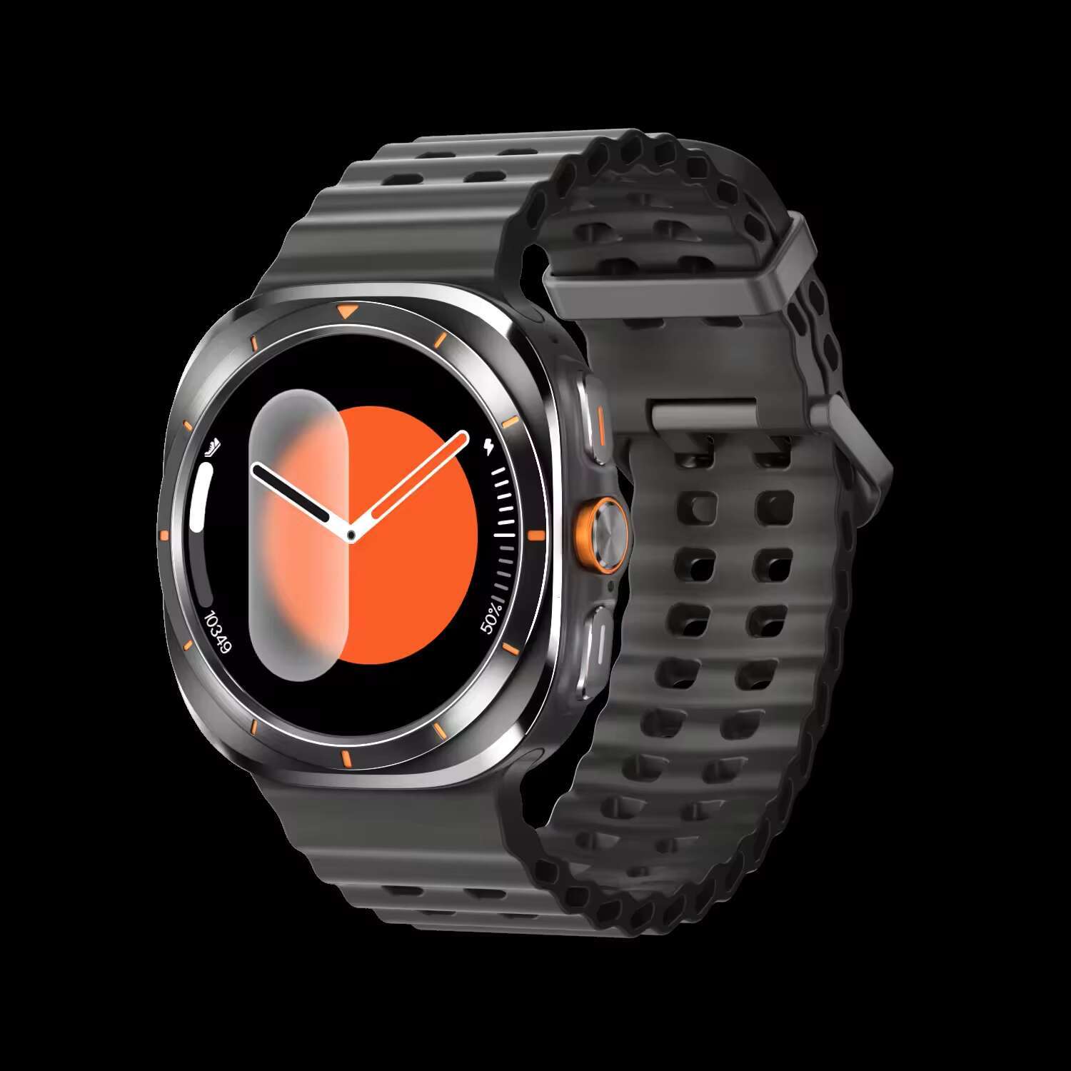 High quality and fashionable W7 smartwatch with super Amoled * 466 high-definition resolution, fitness tracker, sports bracelet watch