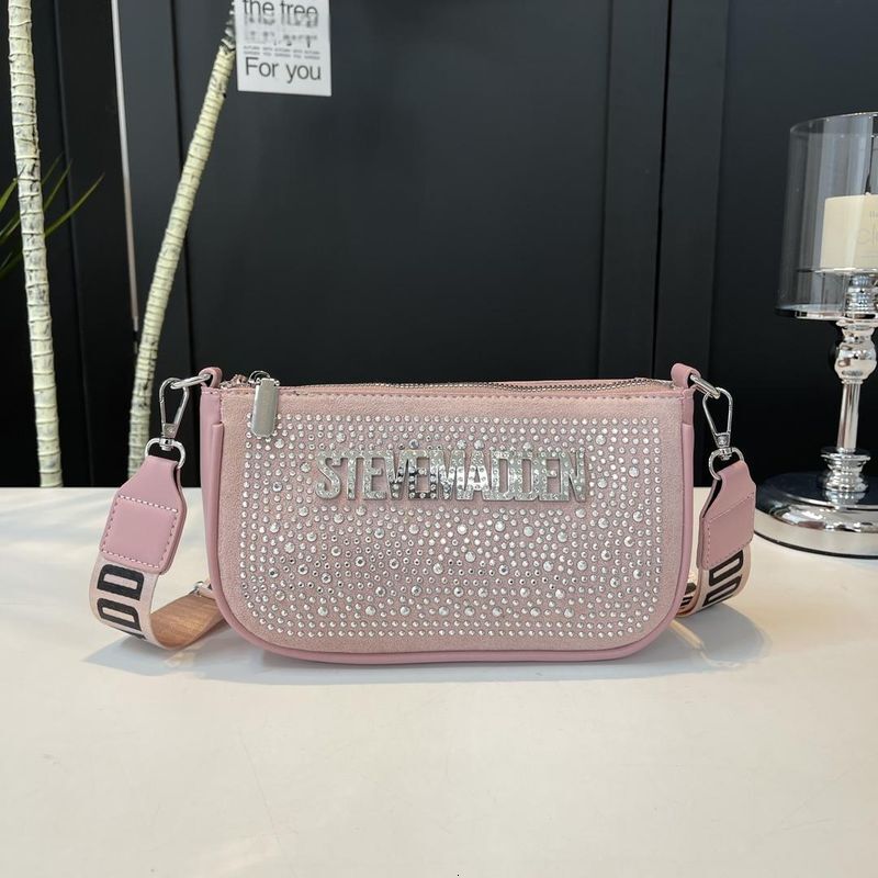 Girl Love Shiny Drill Fashion Versatile New Model Personality Upscale Shoulder Cross -Body Bag