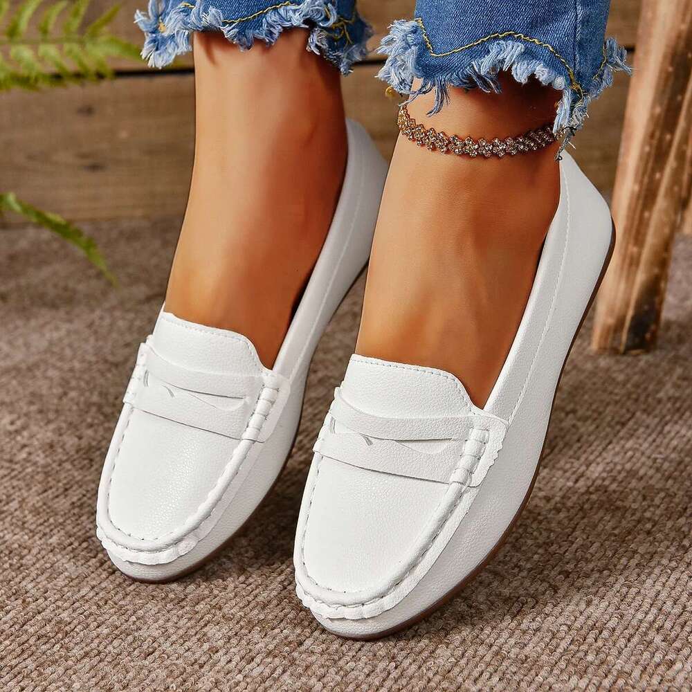 New Flats Shallow Loafers Women Walking Casual Designer Summer Comfort Soft Sole Shoes NEW Brand Office atillas hot De Mujer