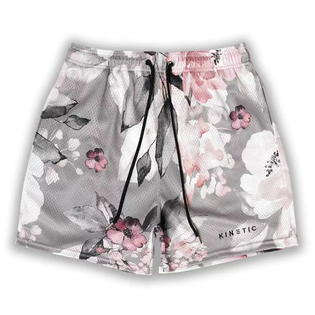 2025 Mens Basic Shorts Fashion Trend Casual Basketball and Football Training Quick drying Mesh Breathable 250414