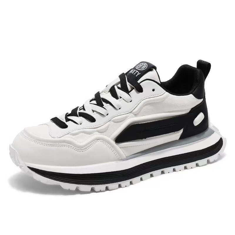2025 Free shipping sports shoes men loafers low top thick soled board shoes fashion comfortable lightweight casual shoes