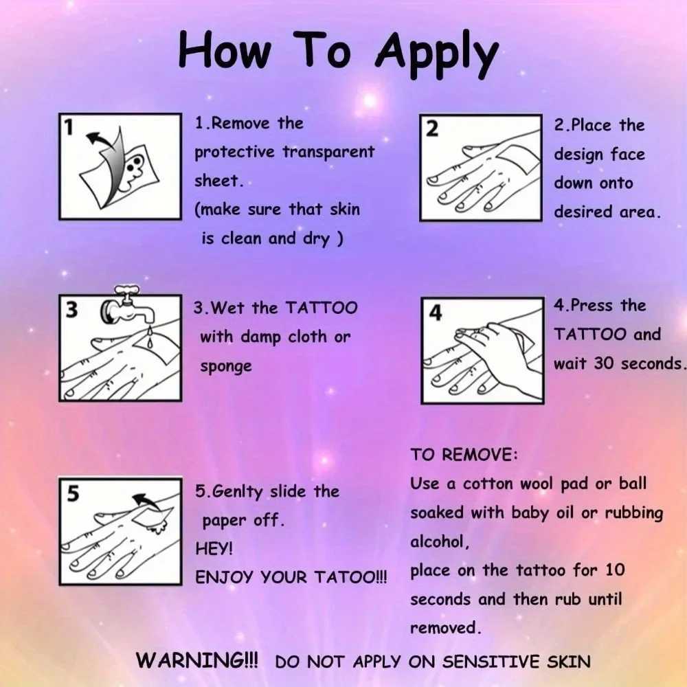 10 racing tattoo stickers waterproof long arm party temporary tattoosXJ25414