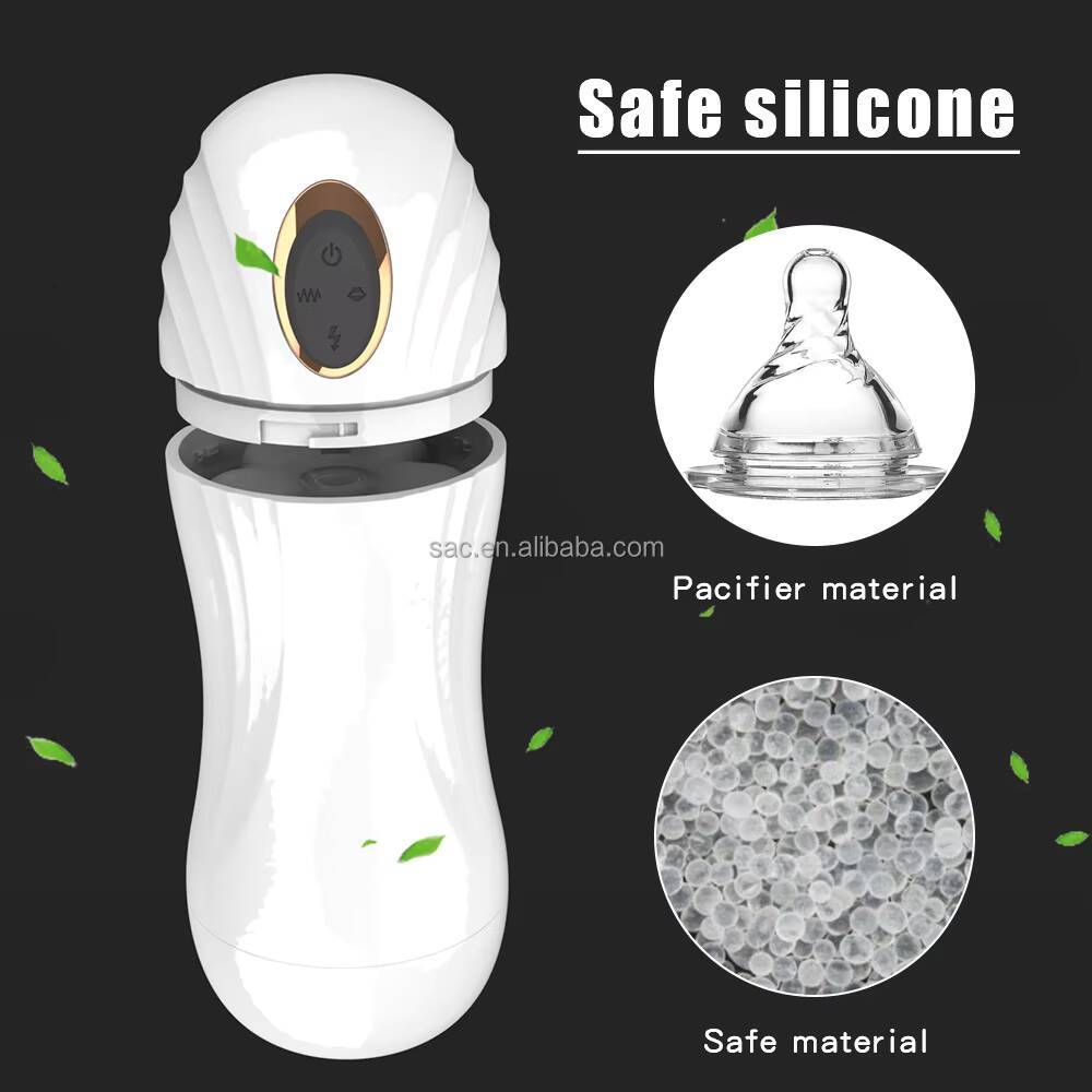 SacKnove Best Sucker Tool USB Male Masturbation Device 10 Speed Moaning Sound Vibrator Sex Toys for Men Masturbating - view 7