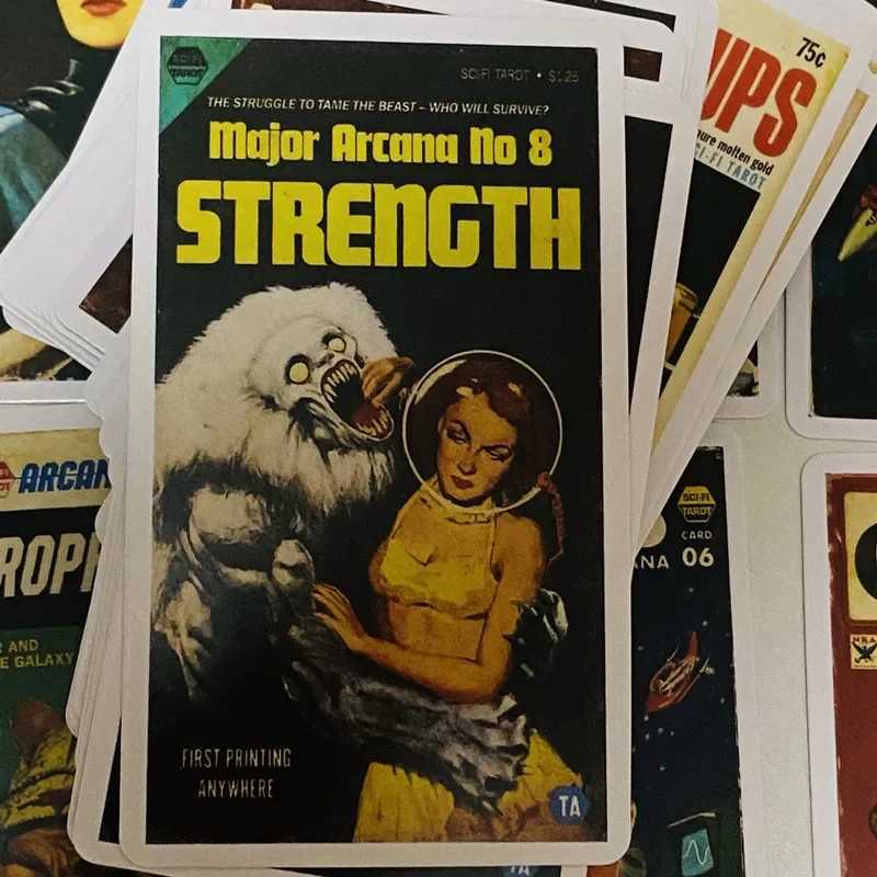 Todd Alcotts Sci-Fi Tarot cards C251114