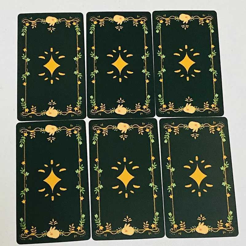 Cute BOJI Journey Tarot Cards 78Pcs Classic Wait Tarot Deck Rabbit Board Games C251114