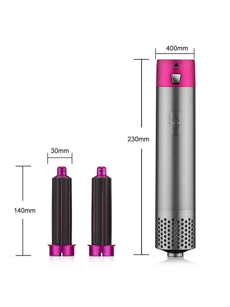 Five In One Hot Air Comb Automatic Curling Iron Dual Purpose Hair Styling Comb European Standard Hair DryerT251114