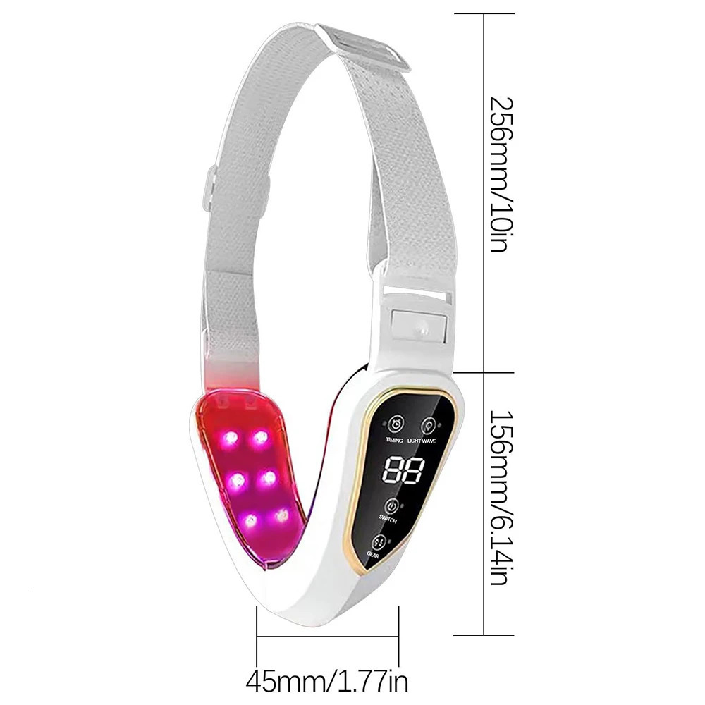 Facial Massager 12 Gears Electric Facial Massager V-line Face Slimming Vibration Device Home Use Beauty Tool 251112