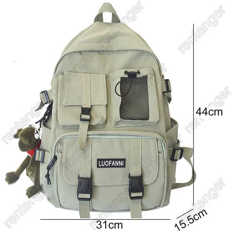 Multifunctional Teenager Laptop Backpack Women Cool Canvas School Bag High Quality Student Backpacks Boy Girl Fashion SchoolbagW251113