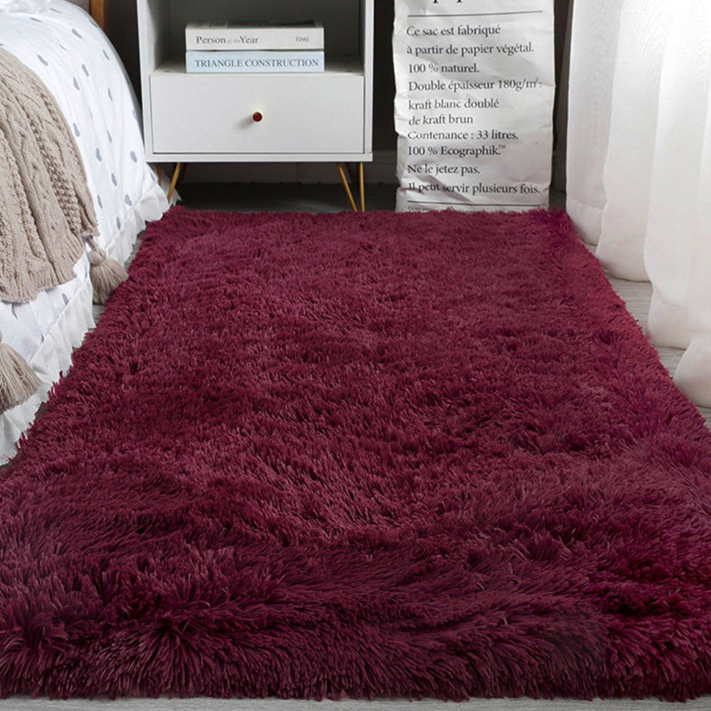 Carpet, Bedroom, Living Room, Bedside, Solid Color, High-end Feeling, Carpet, Floor Mat, Room Coffee Table, Floor Mat