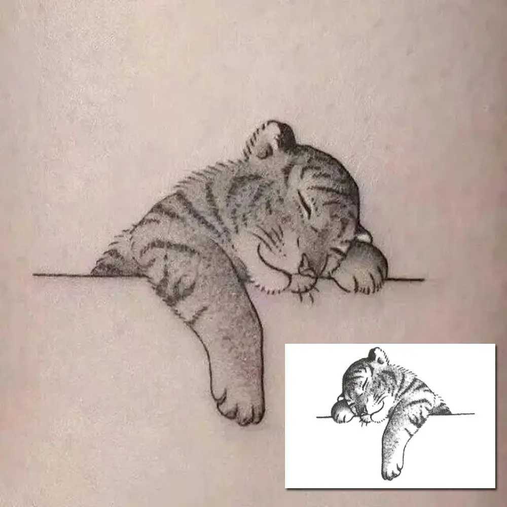 Simulated Whale Moon Student Male Female Temporary Tattoo Sticker CoupleXJ25414