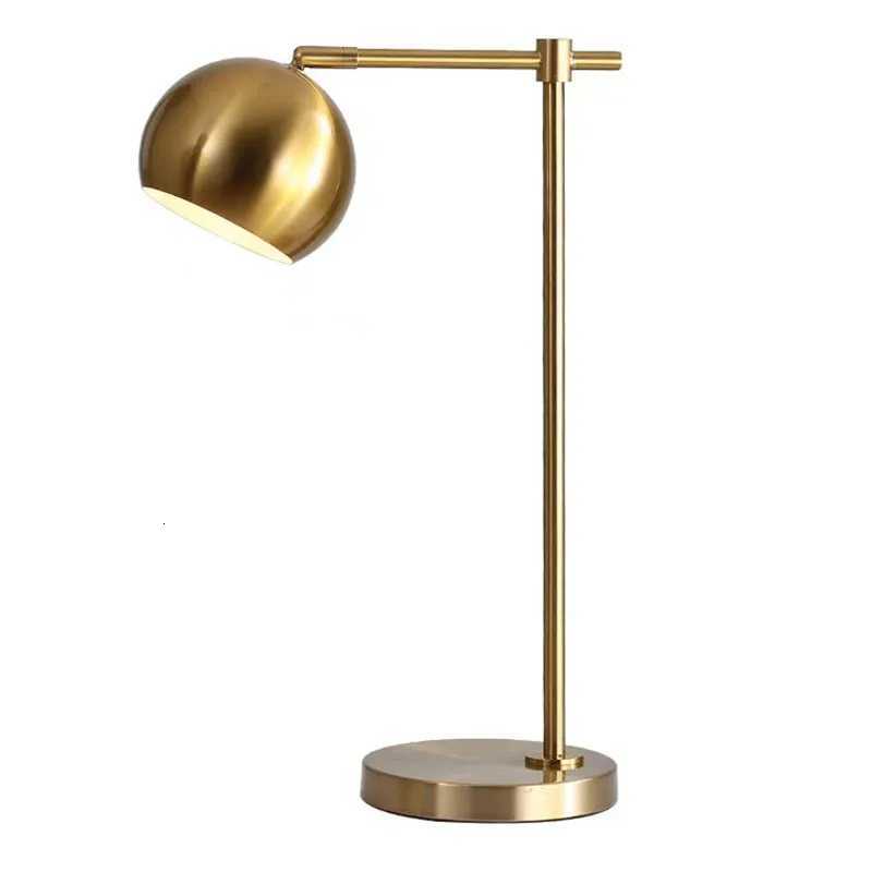 Gold Industrial Table light Vintage Desk Lamp Reading Lamp Bedroom Living Room Office LED Nightstand Lamp With E27 Holder M251114