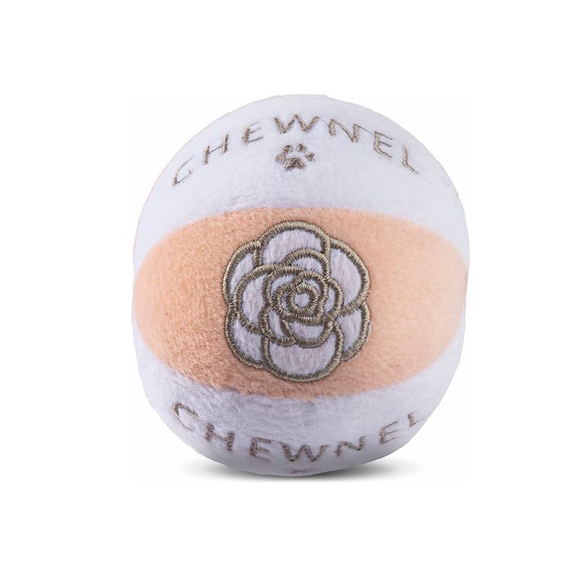 Luxury Dog Toys Designs Runway Pup Collection Unique Squeaky Parody Plush Dog Toys Fashion Accessories Dog Bones, Balls, Handbag, Dogs Christmas Gift