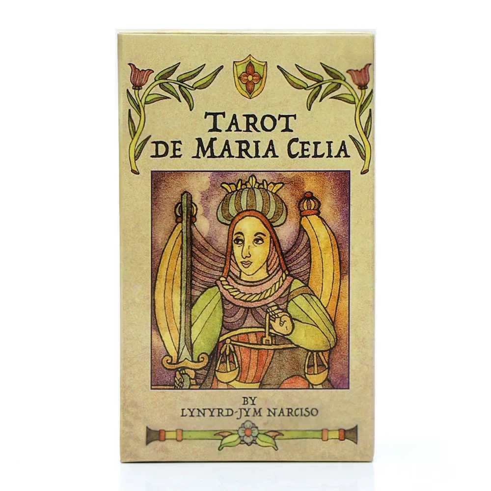 tarot de maria celia deck Spanish Version Fortune-telling Prophecy Tarot cards Family Party Game C251114