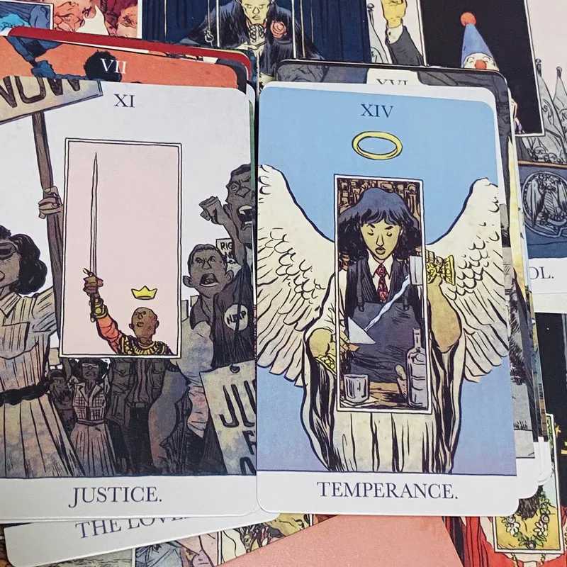 The Unveiled Tarot Cards English Version Board Game Oracle Deck Playing Cards C251114