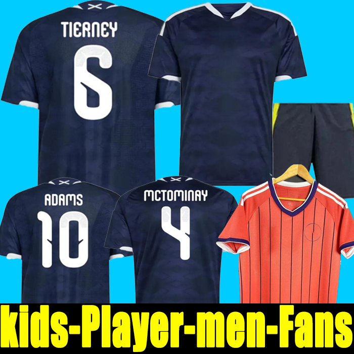 2026 World Cup scotland football shirt Soccer Jerseys ROBERTSON McTominay McGREGOR SHANKLAND MCGREGOR Homemaillot goalkeeper men kids kits unifrom Training 566