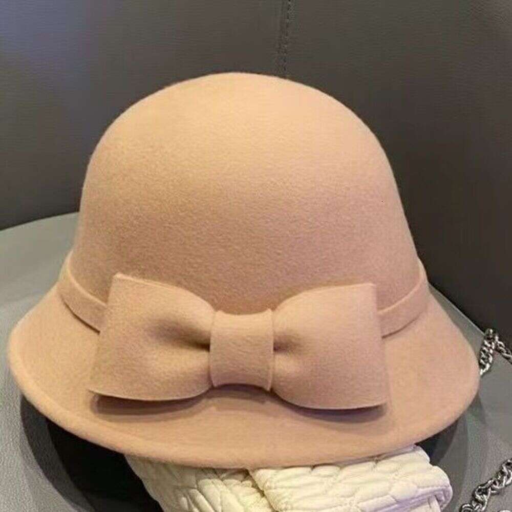 Fashionable Bowler Winter Versatile Elegant Warm Fisherman Audrey Hepburn Style French Millionaire Hat