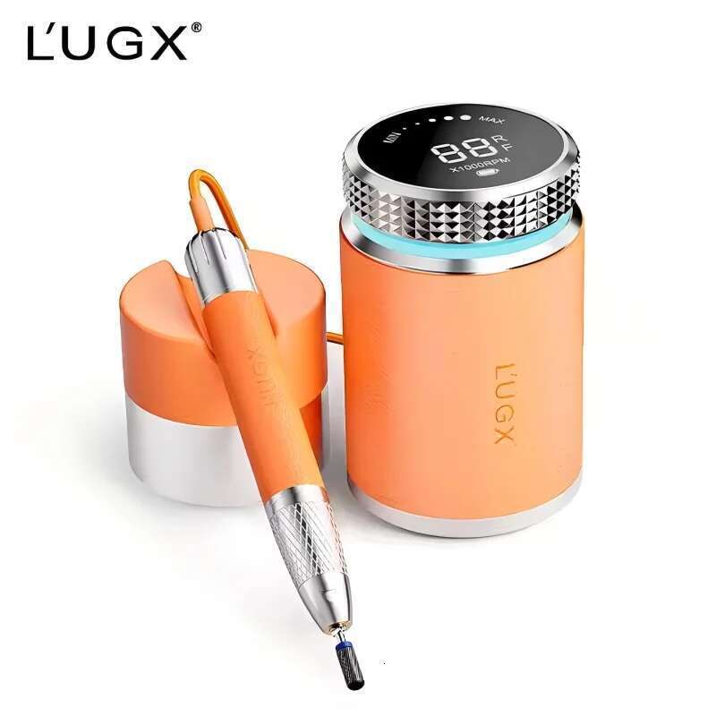 L'ugx Professional Drill, Waterproof 35000Rpm Brushless Drill Hine, Rechargeable Nail Efile For Acrylic Gel Nails