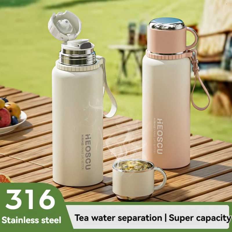 Thermos Water Bottle Insulated Bottles Vacuum Flasks Smart Bottles Stainless Steels Coffee Cups Thermos Flask Keep Hot And Cold C251114