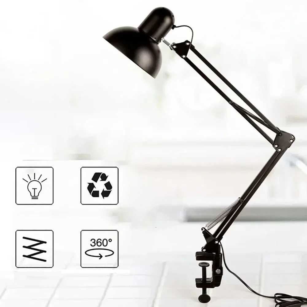 Flexible Led Desk Lamp Home Office Modern Table Lamp Metal Architect Adjustable Folding Reading Light M251114