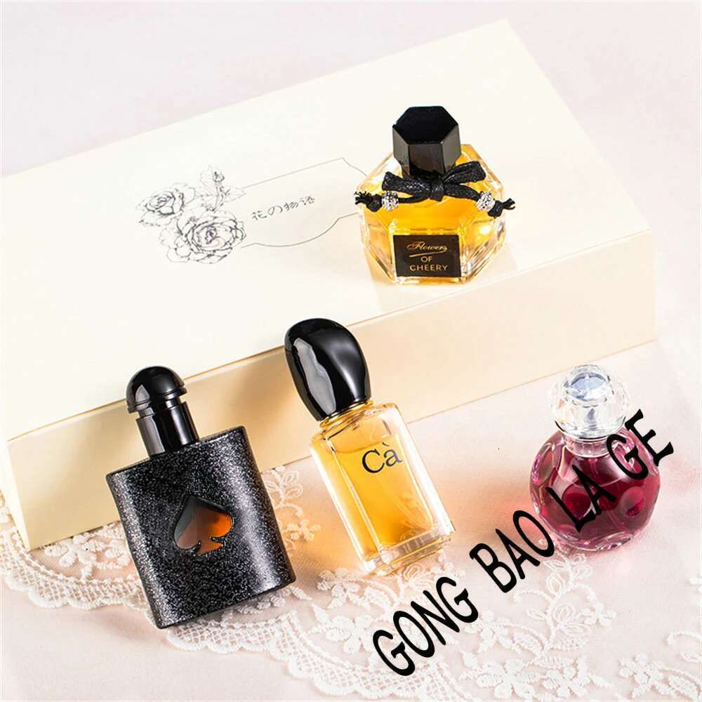 Brand Perfume Women 100Ml Gift Box 4Pcs Set Lasting Fragrance Pheromone Perfumes Feminino Ral Scent Spray Men Cologne