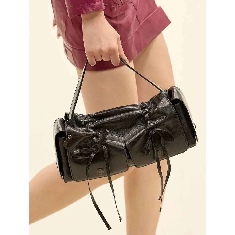 Niche Design Bolsos De Mujer New Fashion Multi-Pocket Pleated Shoulder Bag Retro Handbag Women's Trend Hot Sale Free Shipping