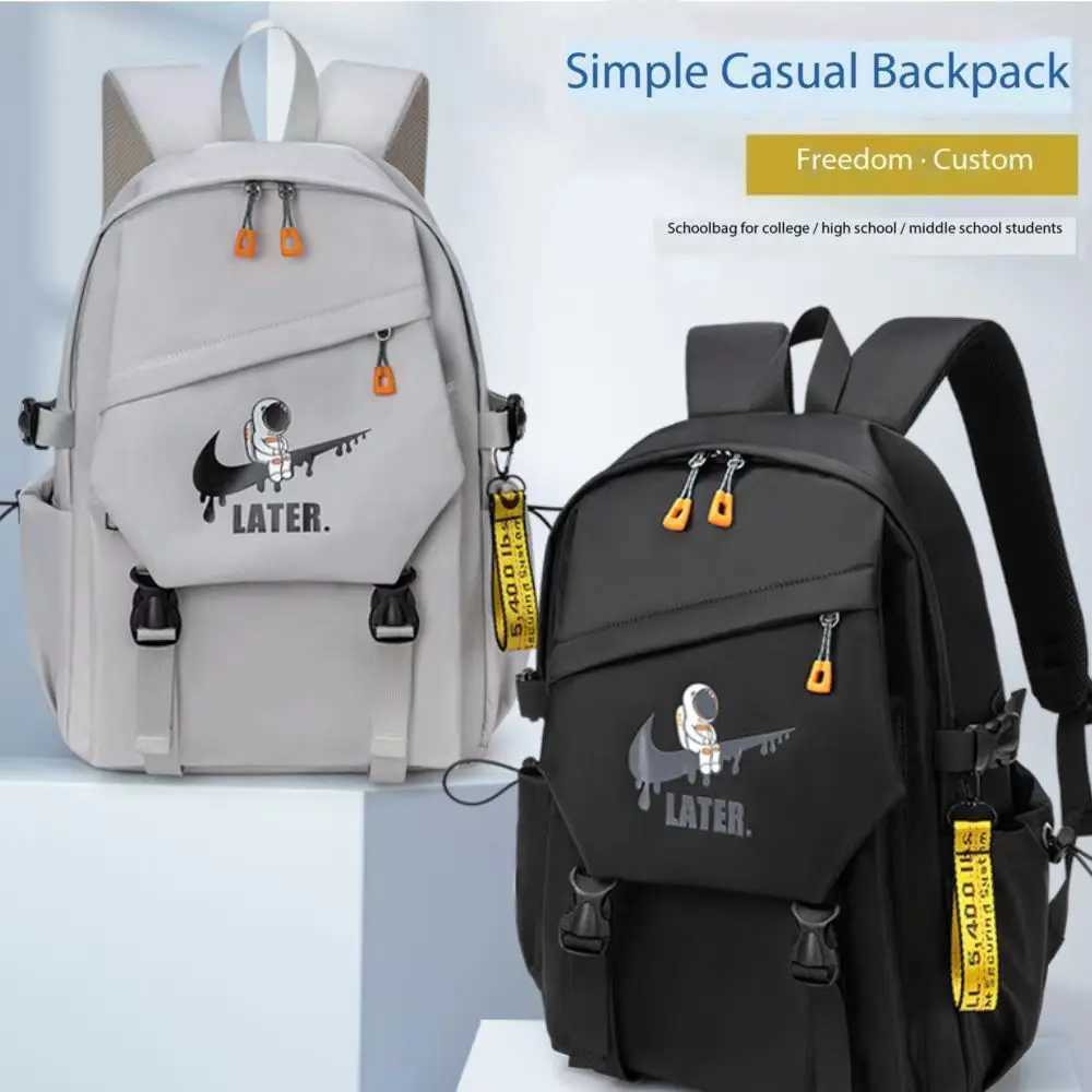 Co branded astronaut backpack mens leisure travel backpack middle school high school college student backpack computer bagW251113