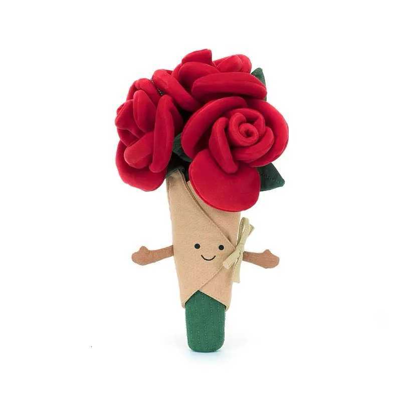 JCs Latest Peach Cake Series Includes Bouquets Roses Plush Toys Cartoon Characters Adorable Childrens Birthday Gifts Y251114