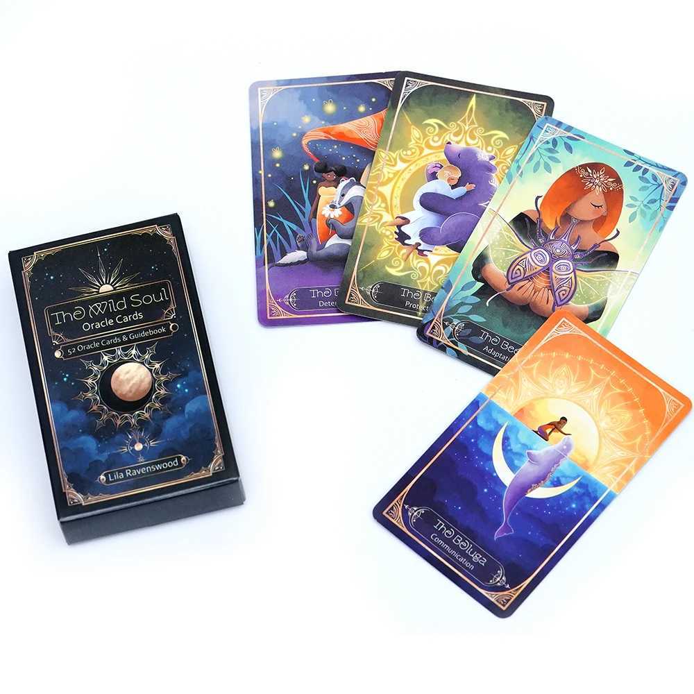 The Wild Soul Oracle Cards Tarot Deck Full English Version Oracles Deck Board Game Party Desktop Toy Family Party Game C251114