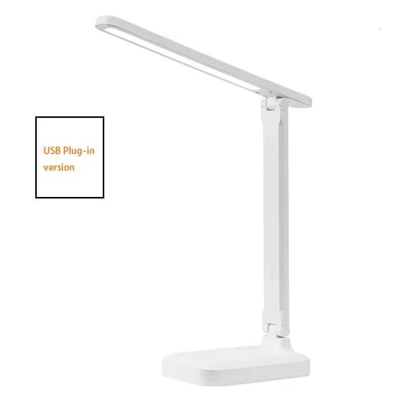 1PC Folding eye protection touch dimmable LED lamp student dormitory bedroom reading USB charge M251114
