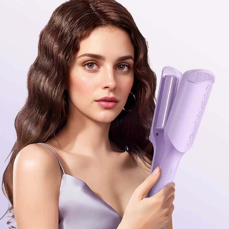 Electric Hair Curler 32mm Large Wave Styling Ceramic Hair Long Lasting Curling Iron Styling Tool Curling Wand Hair WaverT251114