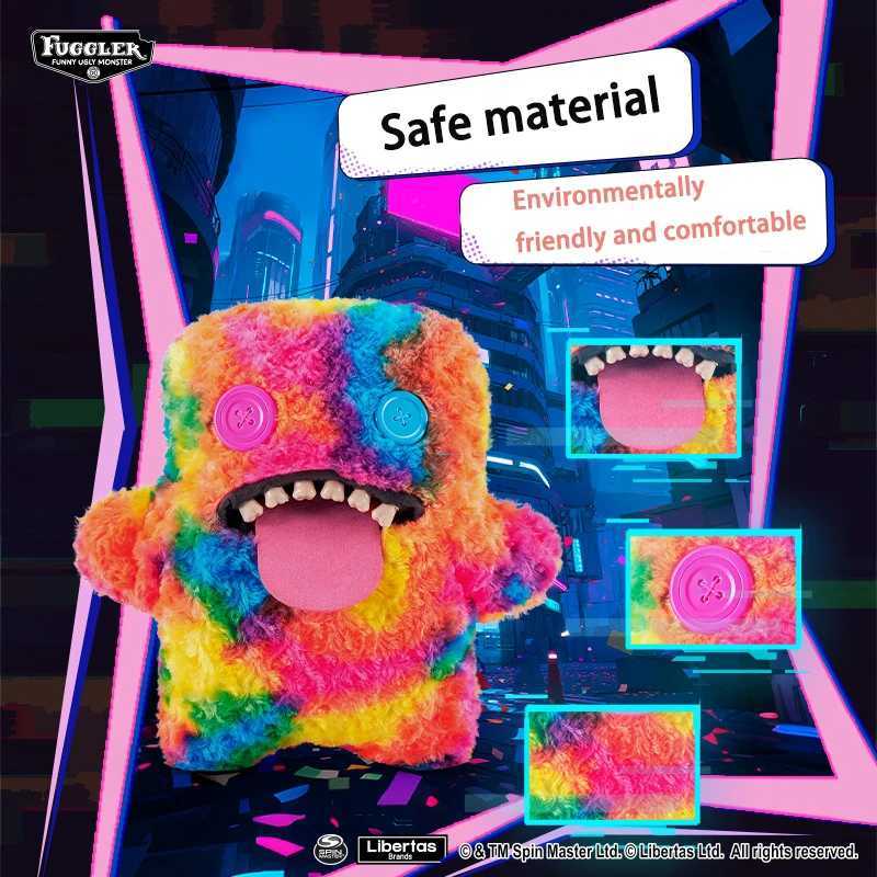 47CM Bigg Original Fuggler Funny Ugly Teeth Monsters Plush Toys Fuggler Kawaii Soft Fugg Plushies Pillows Cute Pleuche Doll Gift Y251114